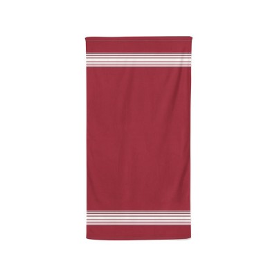 Bath Towel Grand Hotel organic cotton Bordeaux