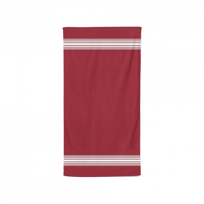 Bath Towel Grand Hotel organic cotton Bordeaux