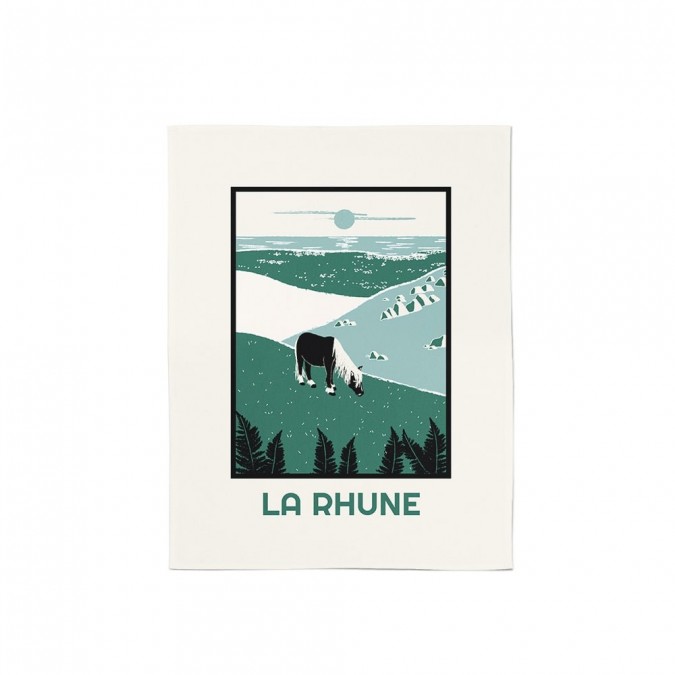 Koadro Hand Towels La Rhune Forest Green