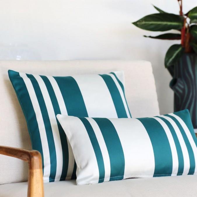 100% cotton cushion cover Pamplona Pine Green