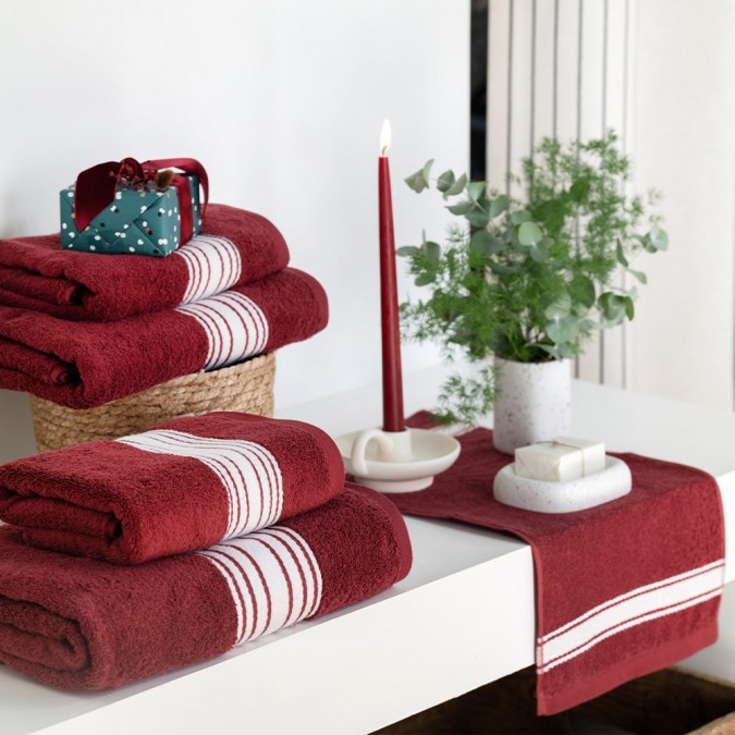 Bath sheet 100% organic cotton Grand Hotel 100x150 cm