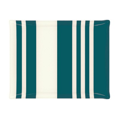 Plateau Pampelune Vert Pin avec un tissu basque de qualité